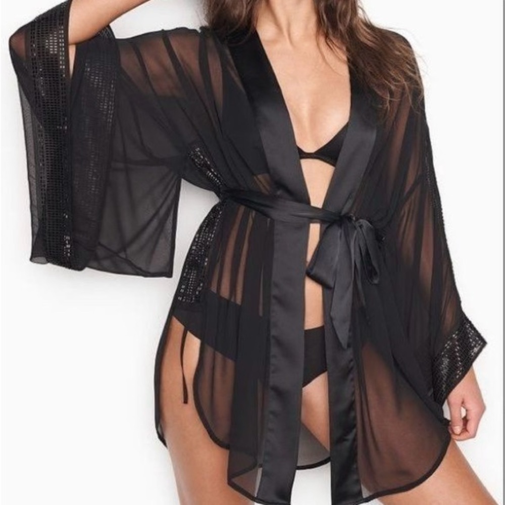 Victorias Secret Crystal Embellished Robe